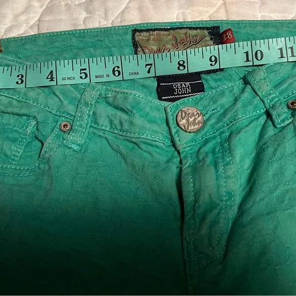 Dear John Green Textured Ankle Jeans- Size 28 - Picture 4 of 10